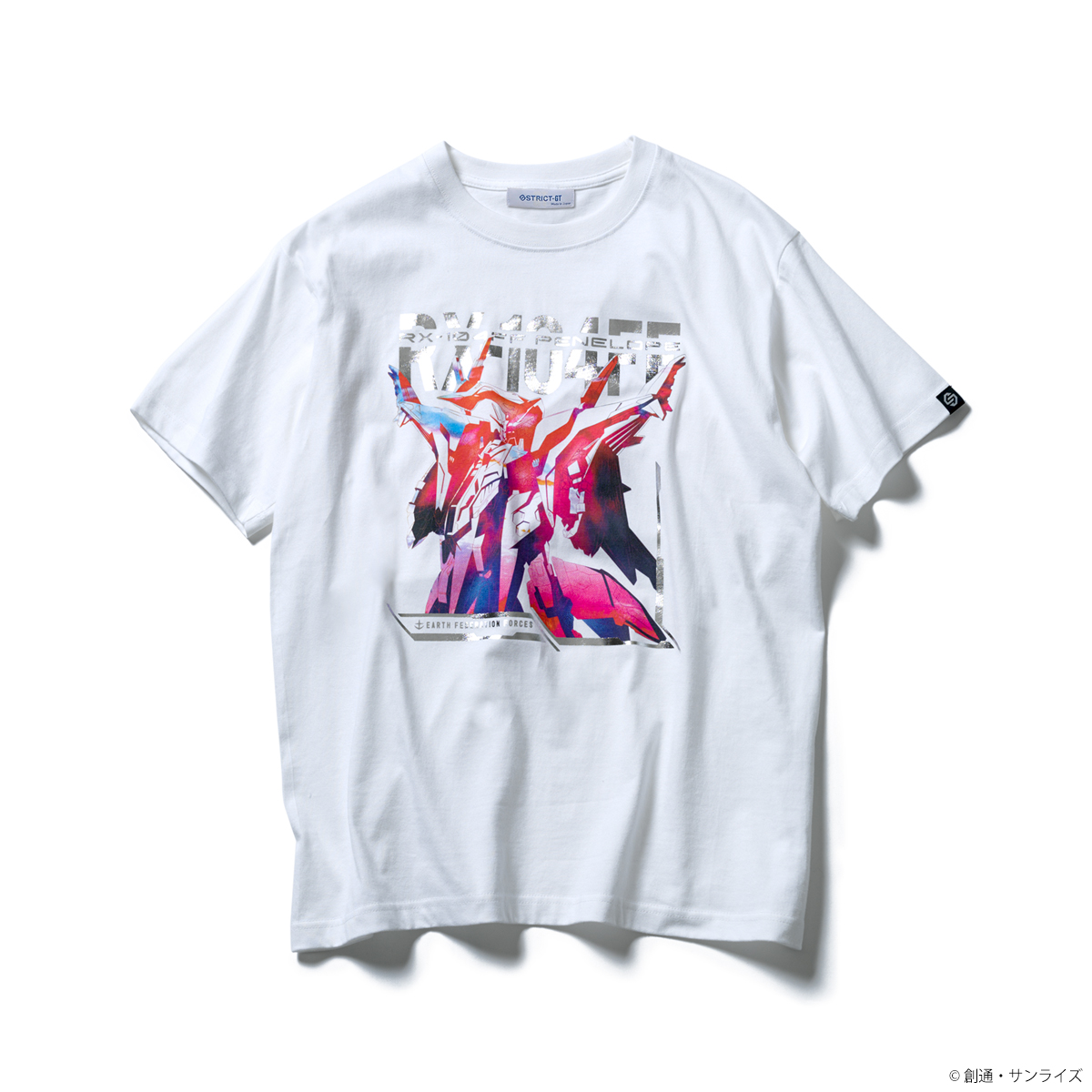 STRICT-G『機動戦士ガンダム 閃光のハサウェイ』 Tシャツ 箔グラデーション ペーネロペー