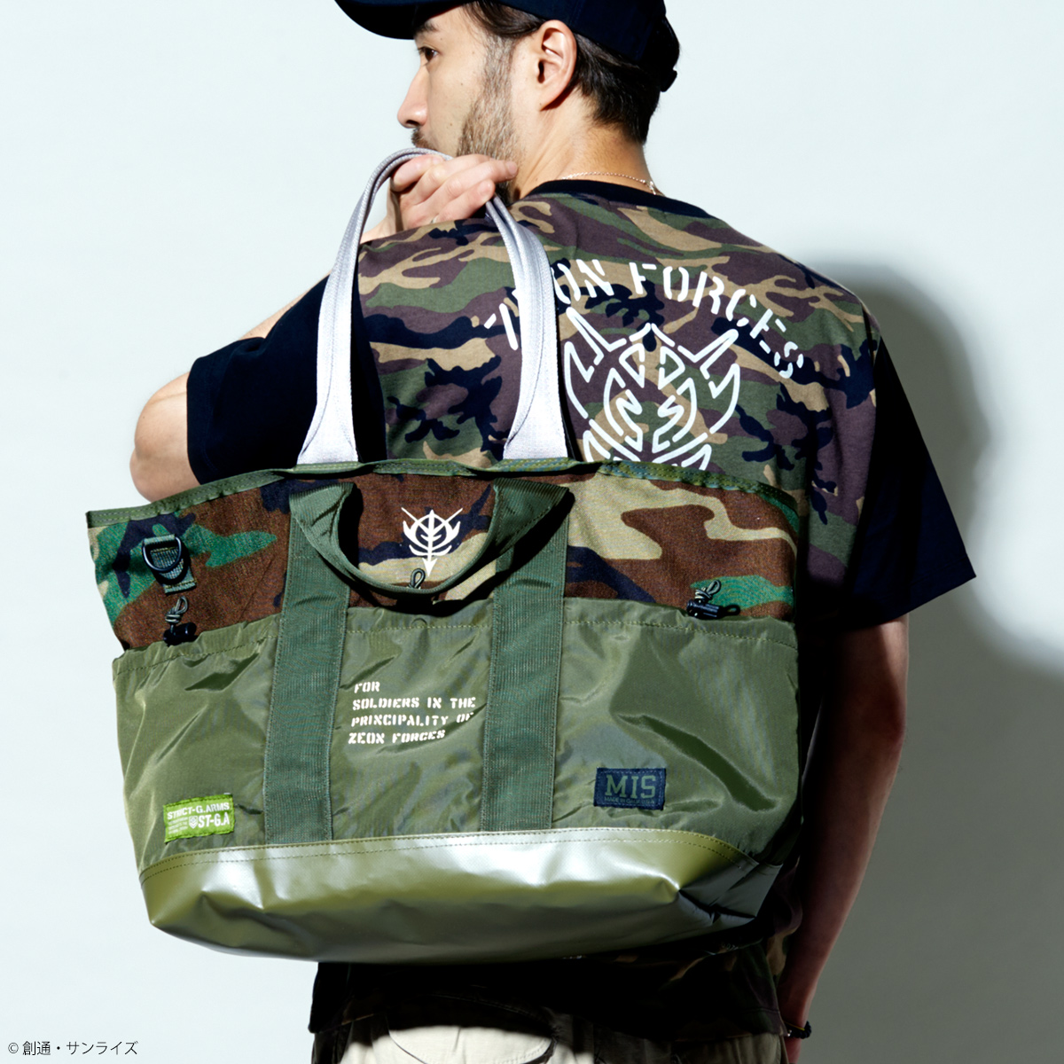 STRICT-G.ARMS M.I.S.『機動戦士ガンダム』MULTI POCKET TOTE  ZEON FORCES