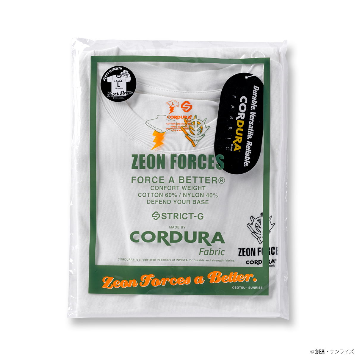 STRICT-G FAB『機動戦士ガンダム』CORDURA  Ｔシャツ ZEON