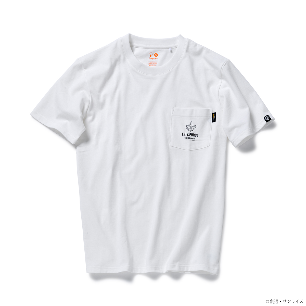 STRICT-G FAB『機動戦士ガンダム』CORDURA  ポケットＴシャツ E.F.S.F.