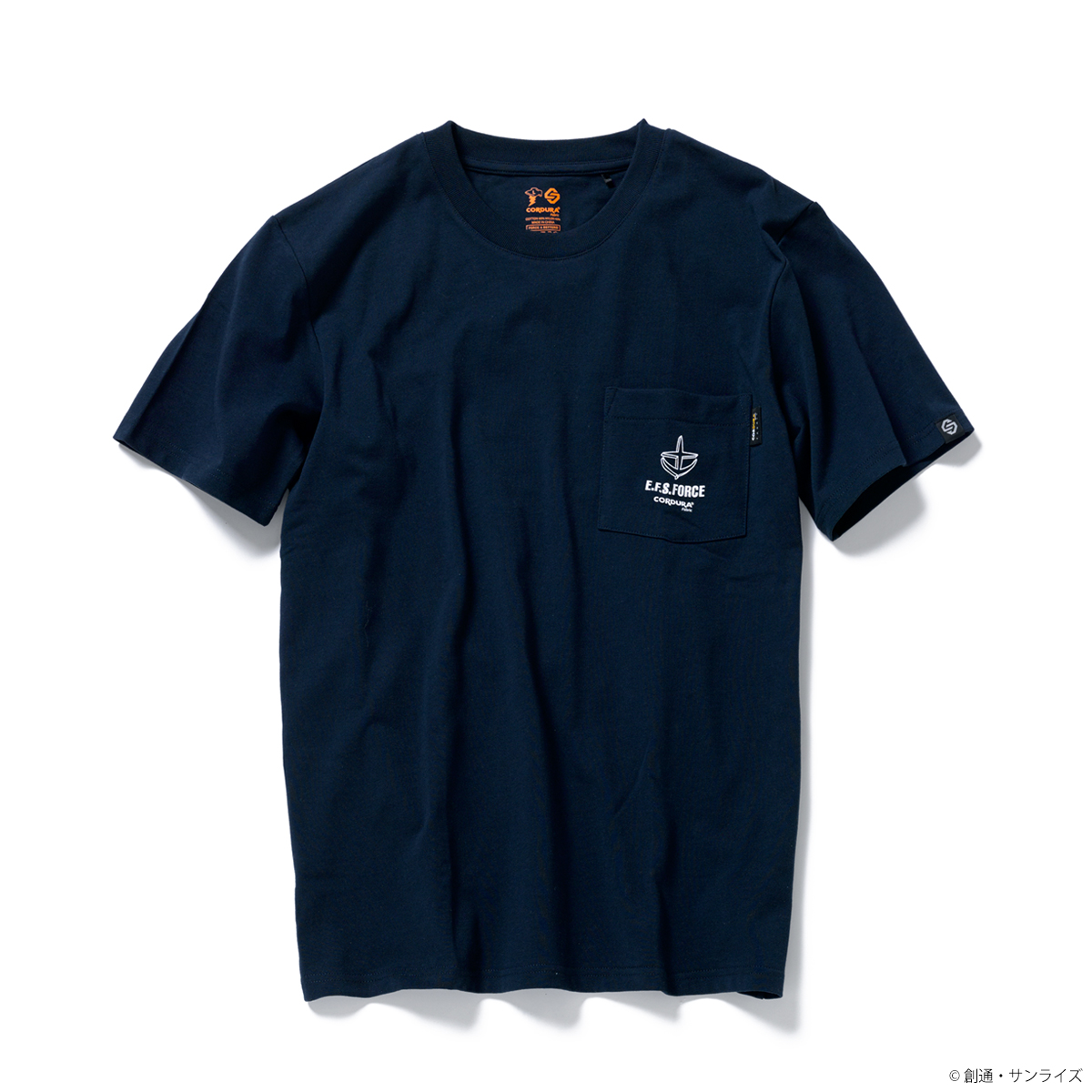 STRICT-G FAB『機動戦士ガンダム』CORDURA  ポケットＴシャツ E.F.S.F.