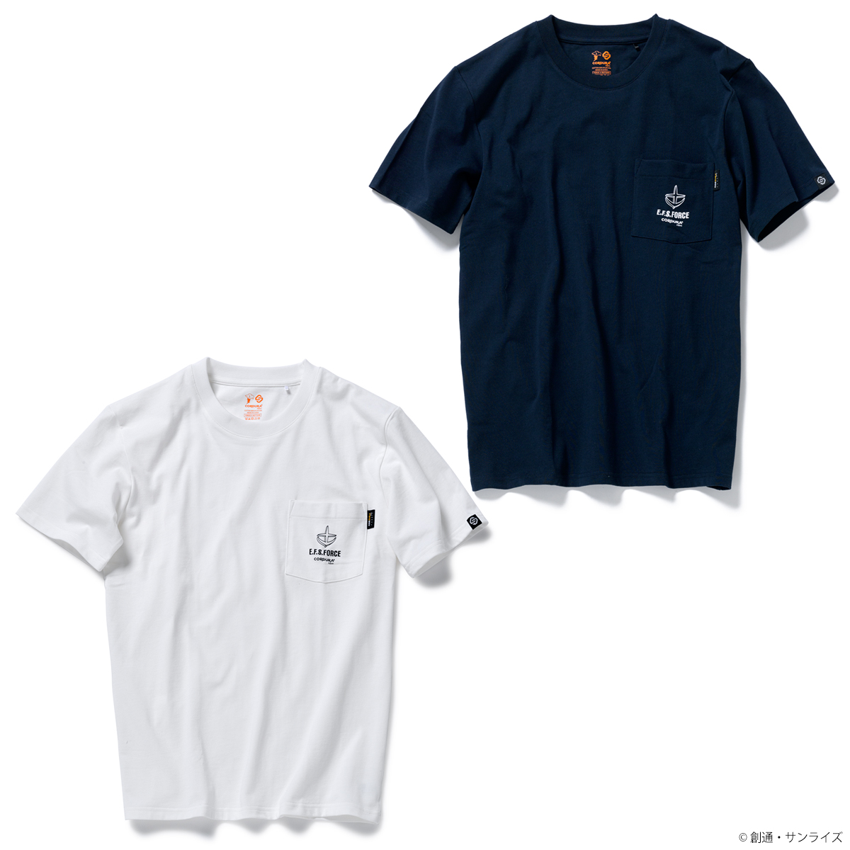 STRICT-G FAB『機動戦士ガンダム』CORDURA  ポケットＴシャツ E.F.S.F.