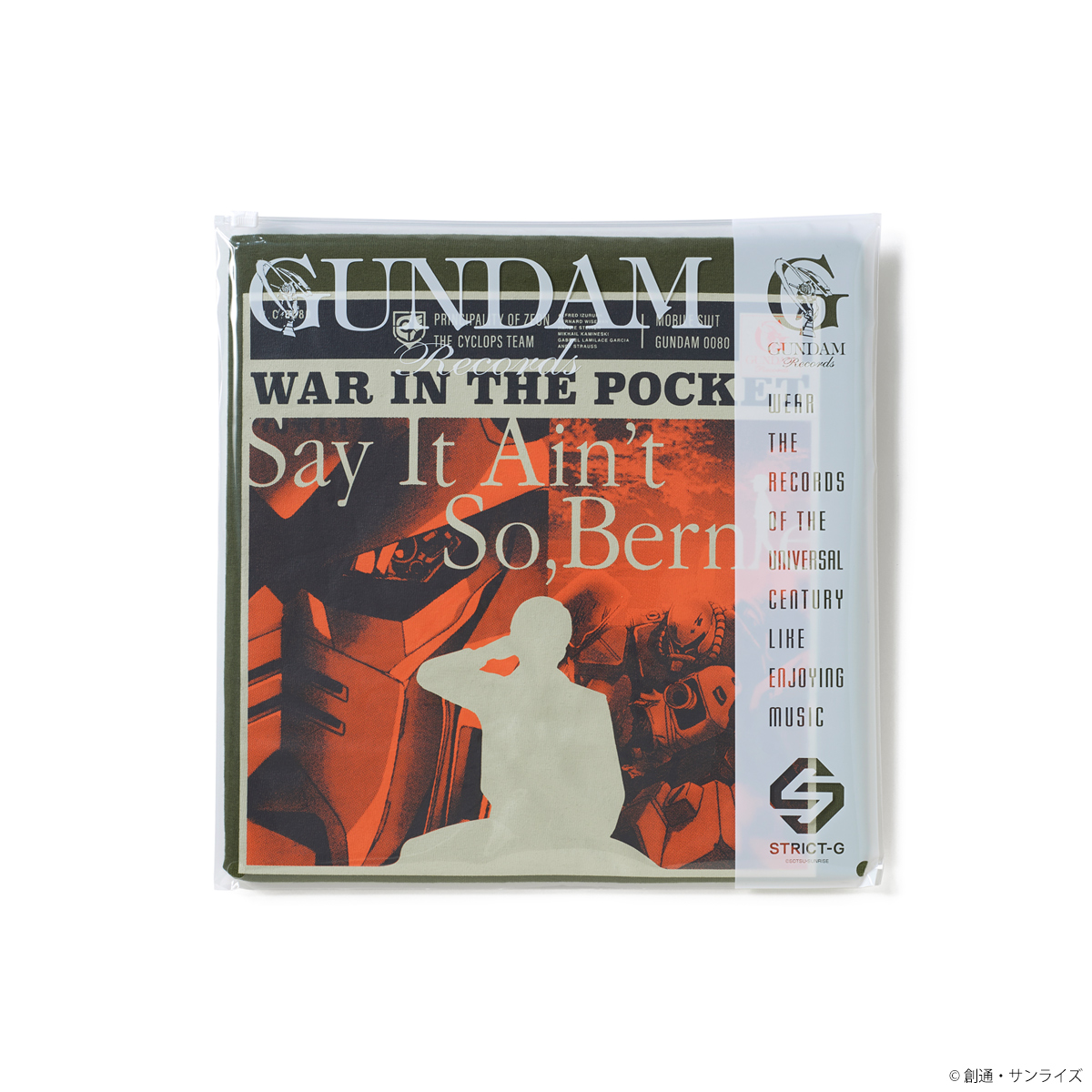 STRICT-G GUNDAM RECORDS 『機動戦士ガンダム 0080ポケットの中の戦争』Tシャツ