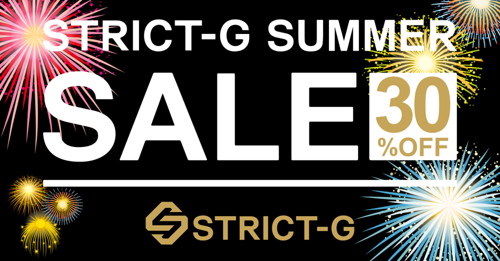 STRICT-G「2022 SUMMER SALE」を開催！