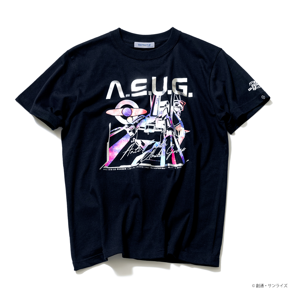 STRICT-G『機動戦士ガンダムZZ』 Tシャツ グラデーション ZZガンダム