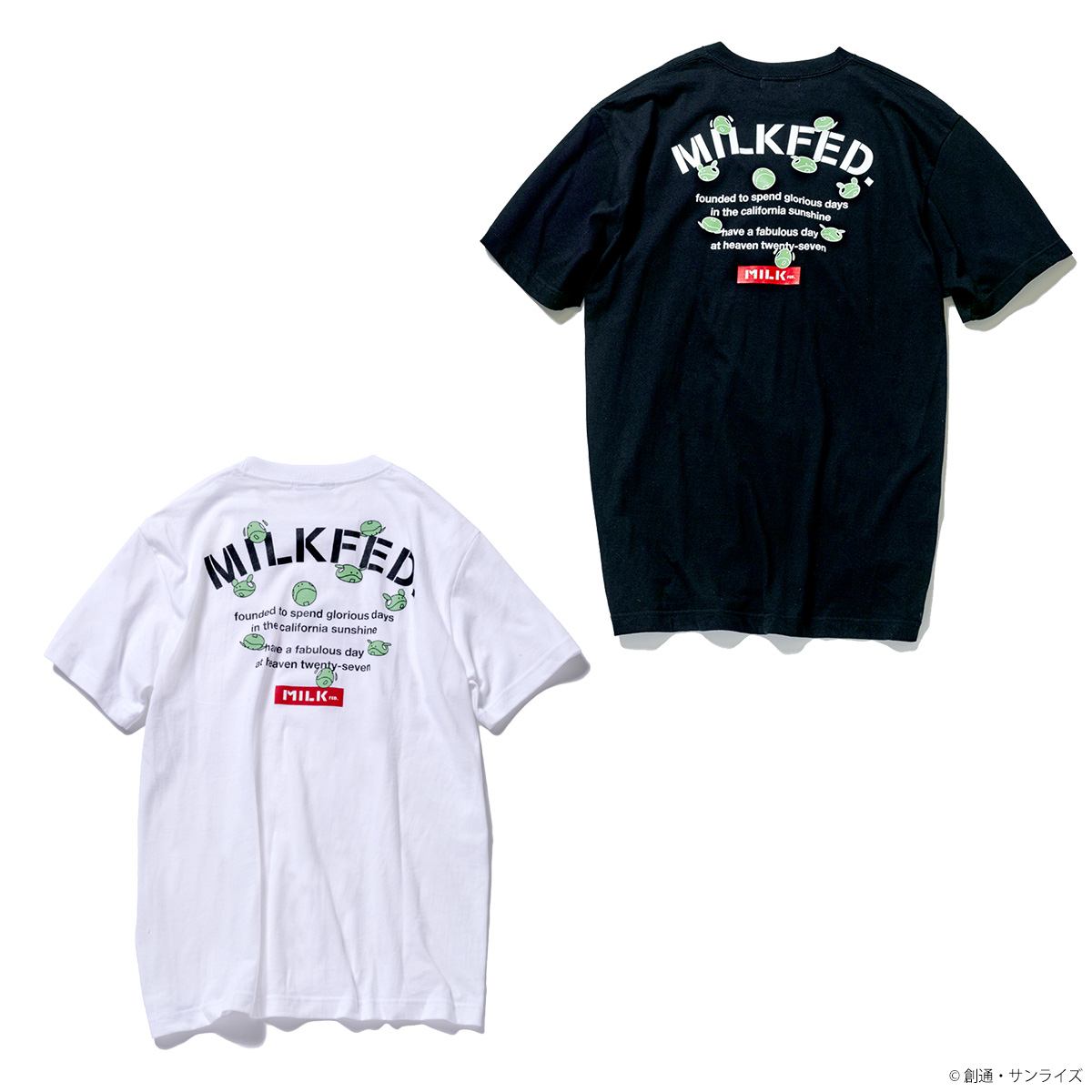 STRICT-G MILKFED.『機動戦士ガンダム』 Tシャツ ハロ バックロゴ