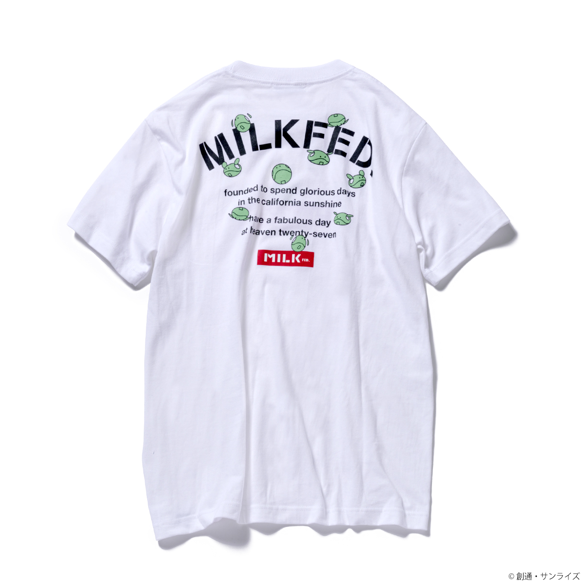 STRICT-G MILKFED.『機動戦士ガンダム』 Tシャツ ハロ バックロゴ