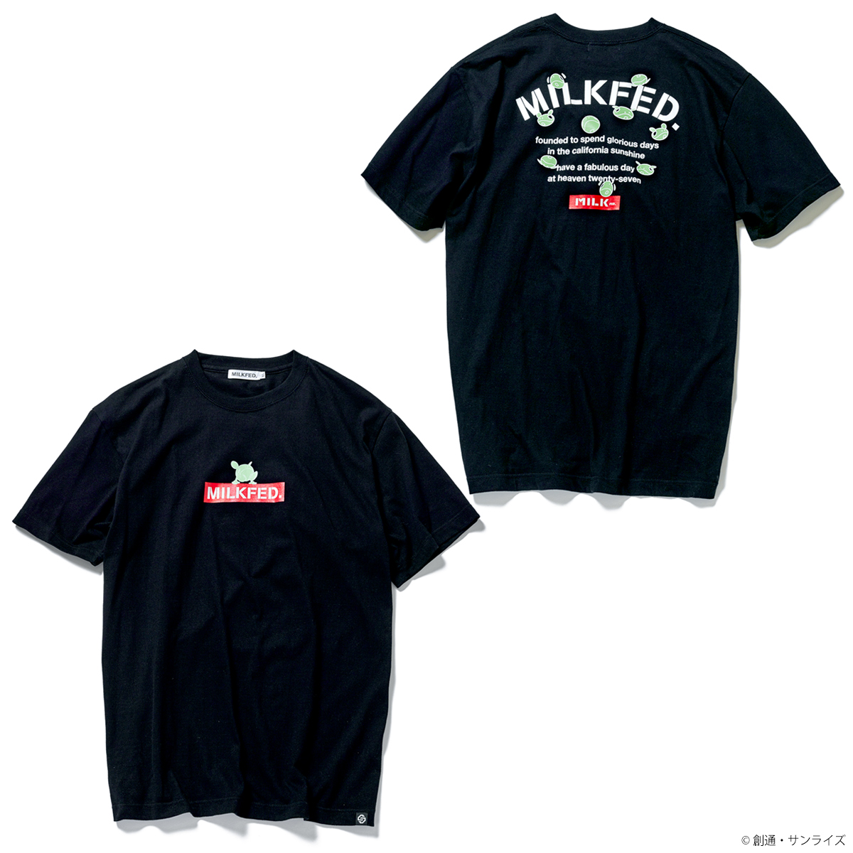 STRICT-G MILKFED.『機動戦士ガンダム』 Tシャツ ハロ バックロゴ