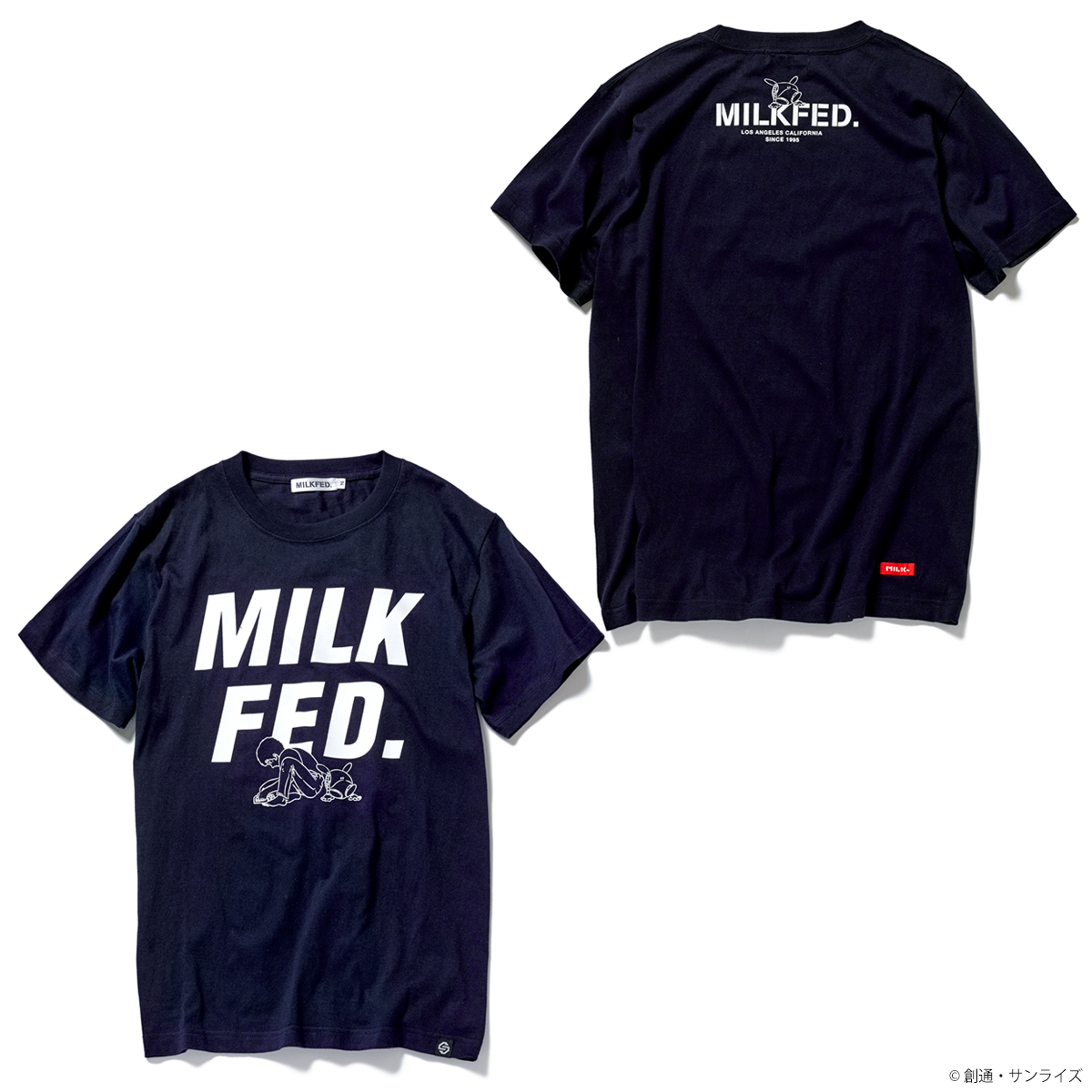 STRICT-G MILKFED.『機動戦士ガンダム』 Tシャツ アムロ・レイ