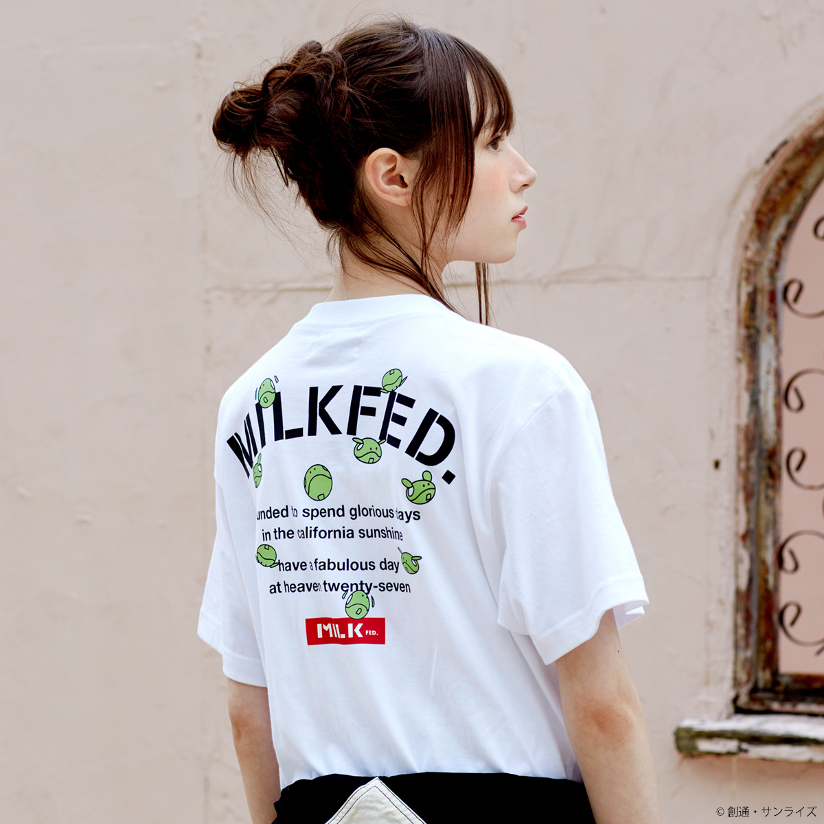 STRICT-G MILKFED.『機動戦士ガンダム』 Tシャツ ハロ バックロゴ