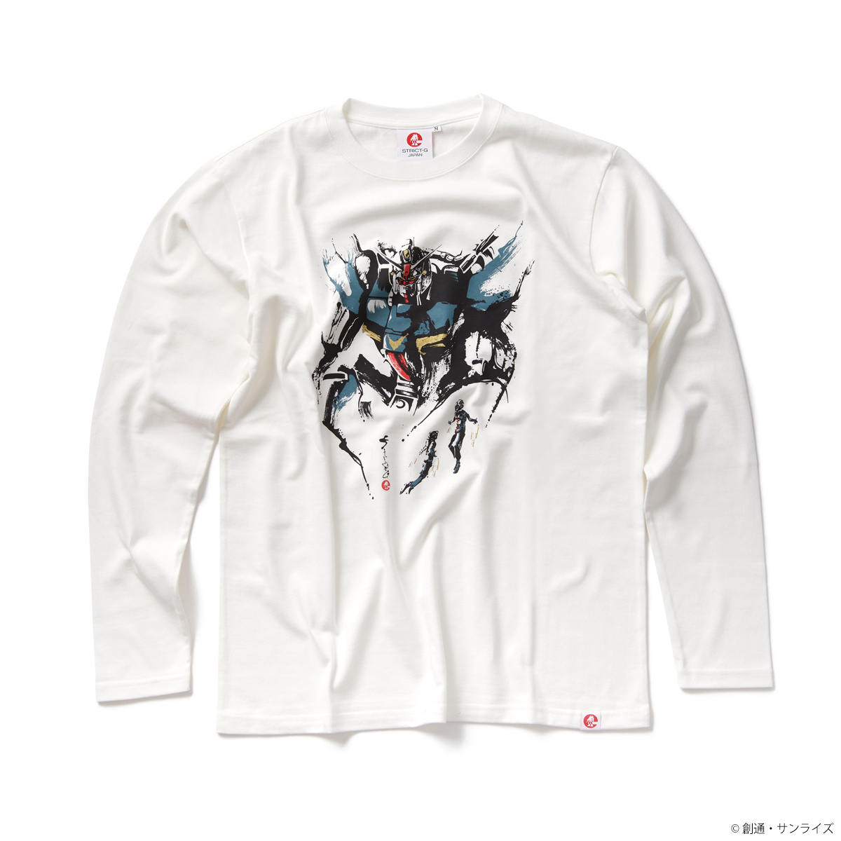 STRICT-G JAPAN 「機動戦士ガンダム 0083」 長袖Ｔシャツ 筆絵 試作1号機