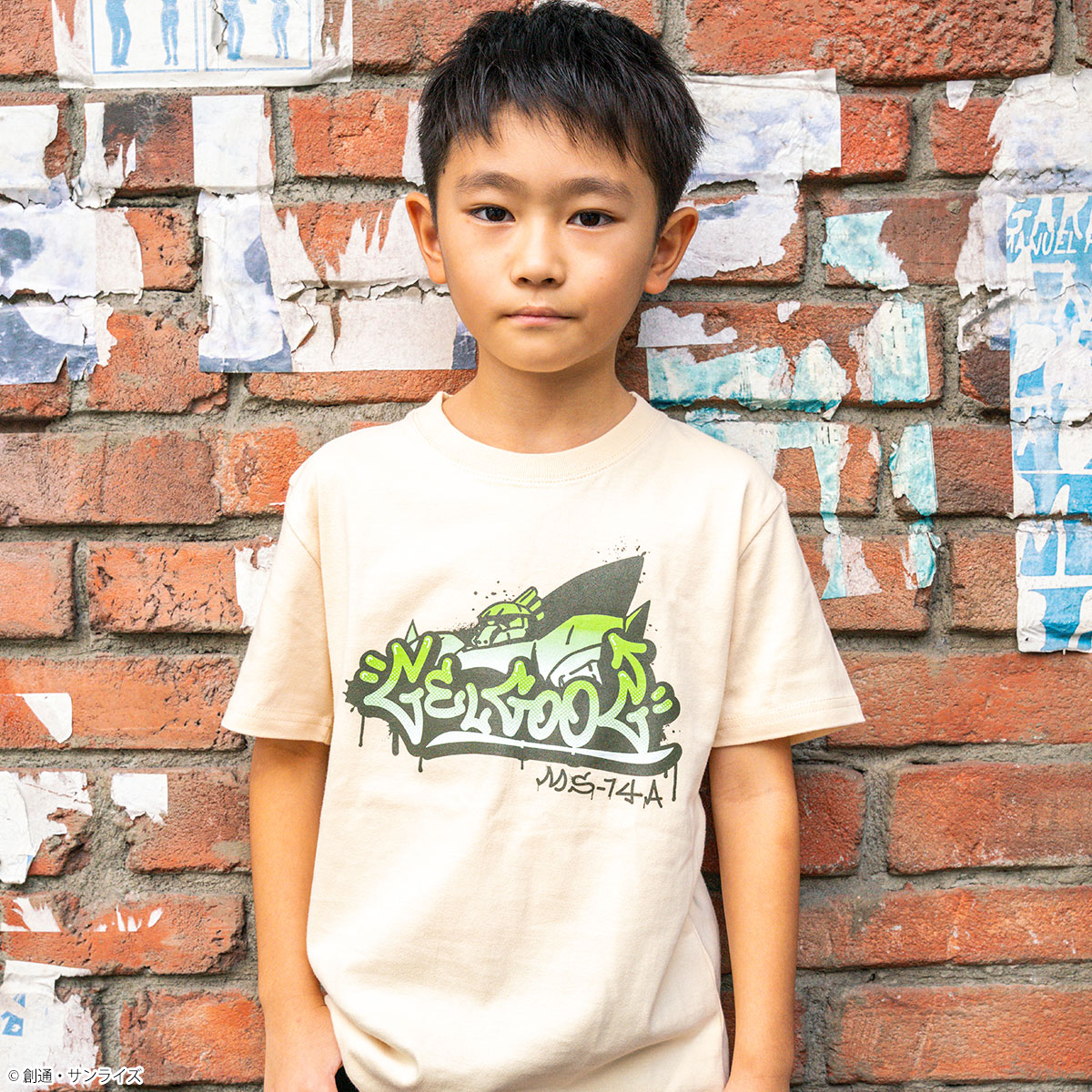 STRICT-G「機動戦士ガンダム」 GUNDAMGRAFFITI KIDS Tシャツ GELGOOG