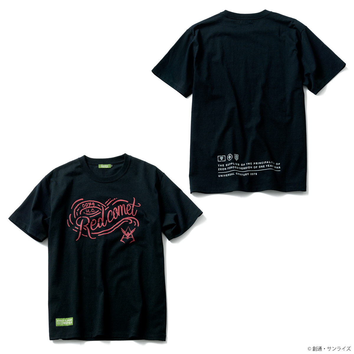 STRICT-G.ARMS『機動戦士ガンダム』 Tシャツ RED COMET