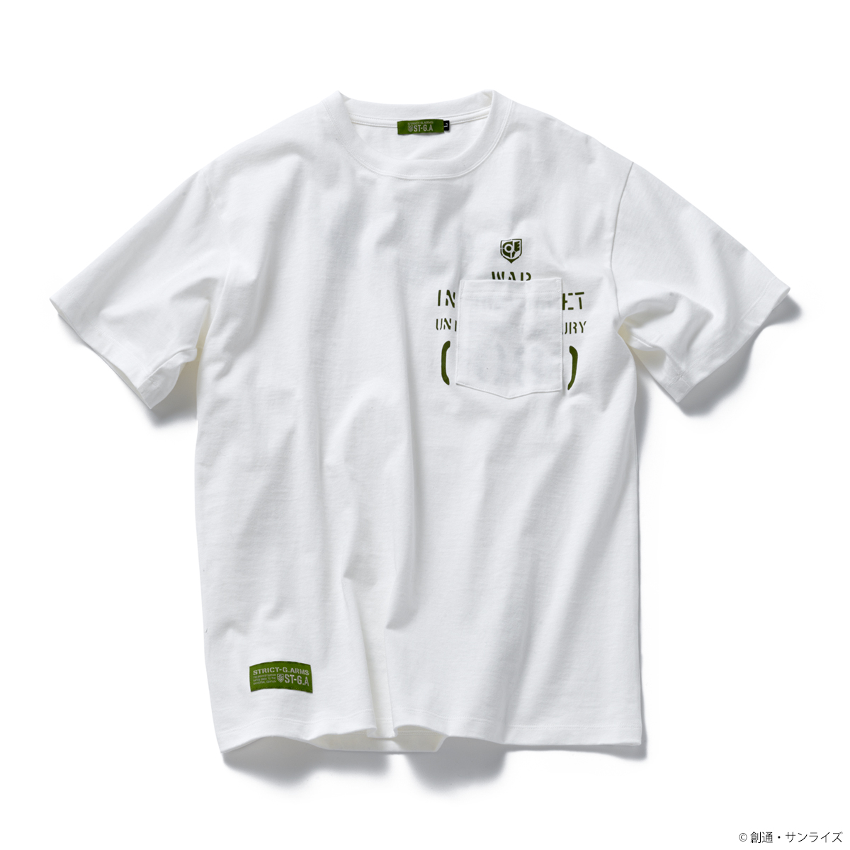 STRICT-G.ARMS『機動戦士ガンダム0080 ポケットの中の戦争』 ポケットTシャツ WAR IN THE POCKET