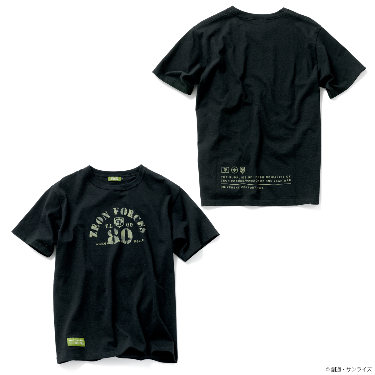 STRICT-G.ARMS『機動戦士ガンダム0080 ポケットの中の戦争』 Tシャツ サイクロプス隊カモロゴ