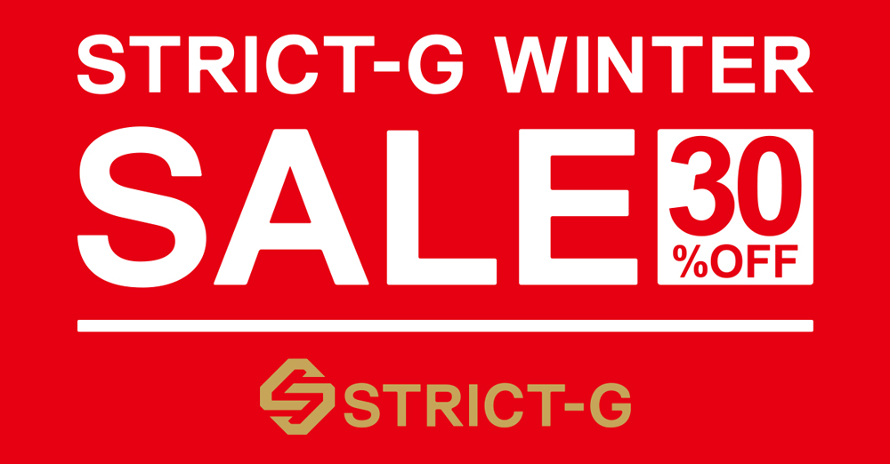STRICT-G「2021 WINTER SALE」を開催！