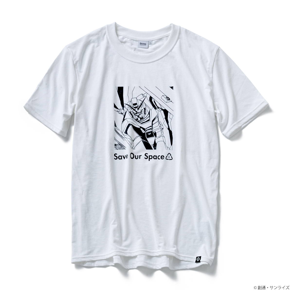 STRICT-G BRING『機動戦士ガンダム』DRYCOTTONY Tシャツ ガンダム格闘柄