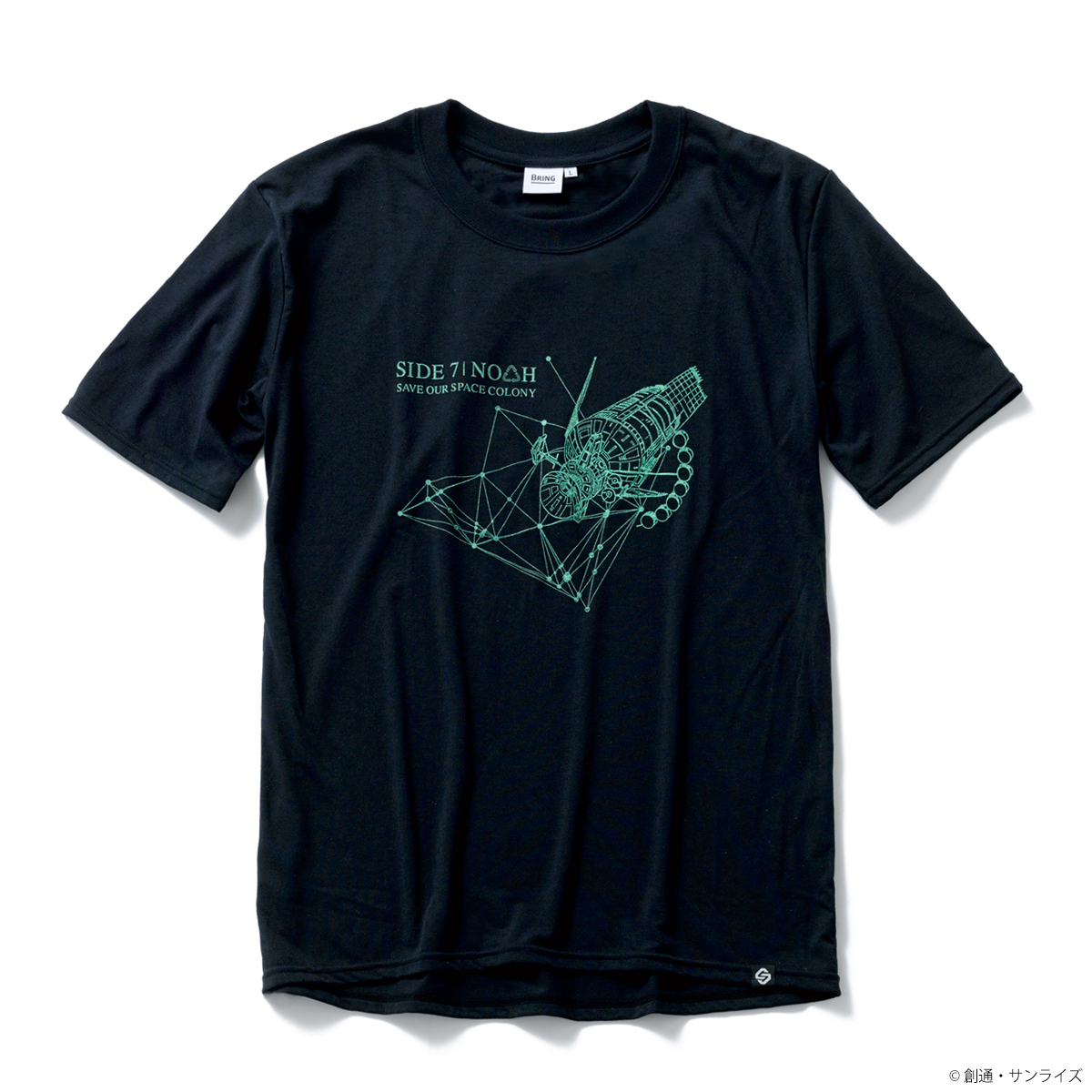 STRICT-G BRING『機動戦士ガンダム』DRYCOTTONY Tシャツ SIDE7柄