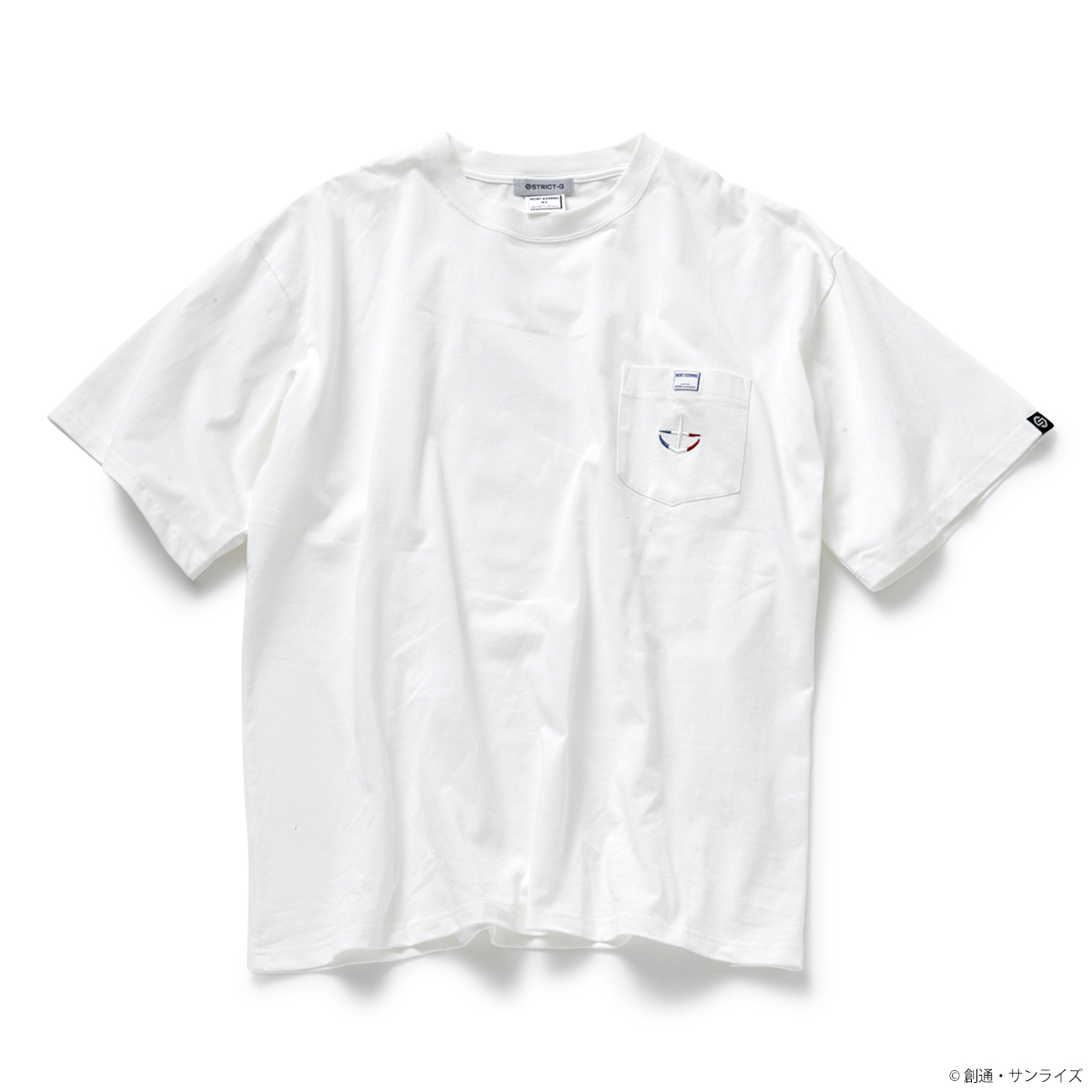 STRICT-G MONT KEMMEL『機動戦士ガンダム』ポケットTシャツ E.F.S.F.