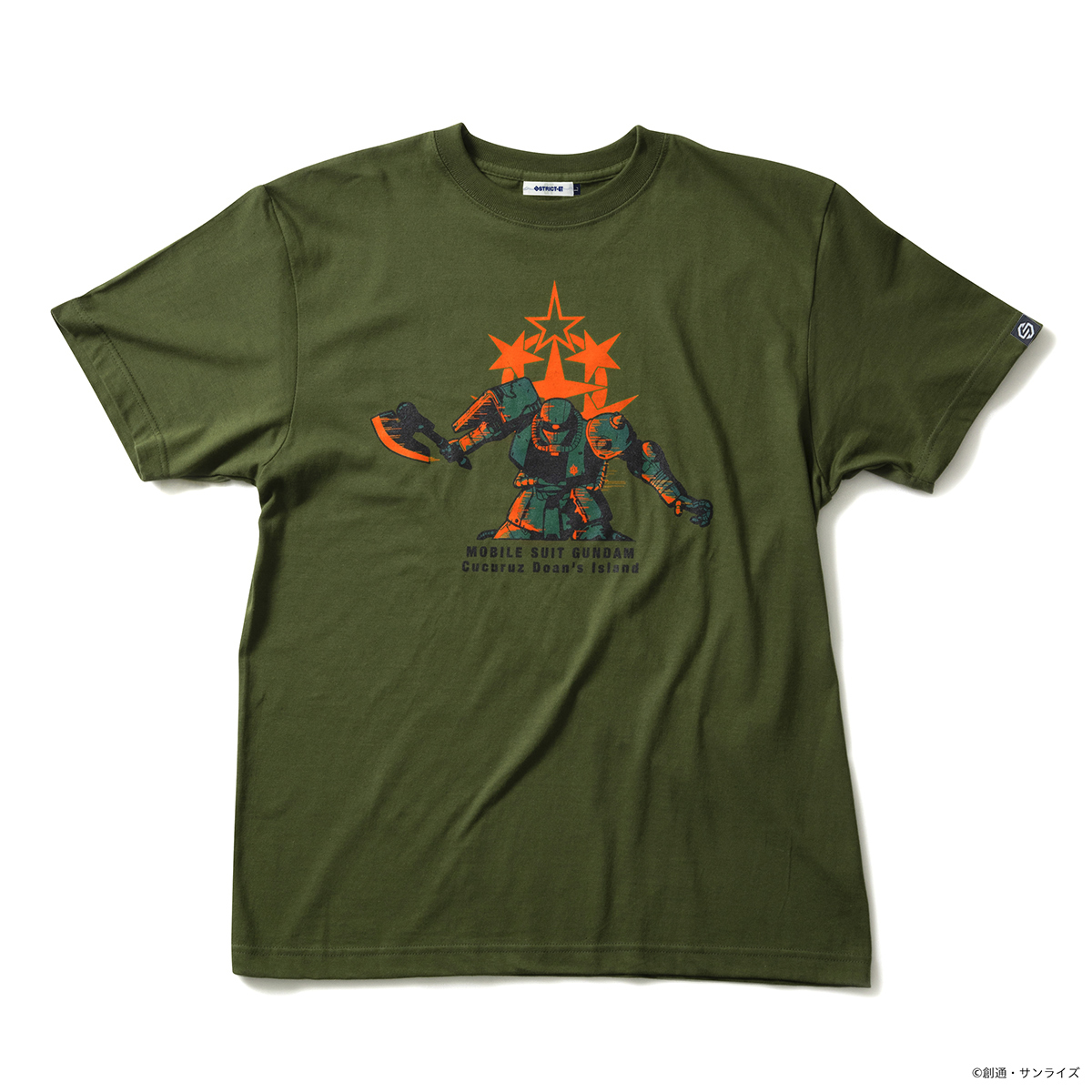 STRICT-G『機動戦士ガンダム ククルス・ドアンの島』Tシャツ ドアン専用ザク