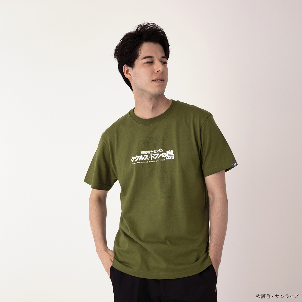 STRICT-G『機動戦士ガンダム ククルス・ドアンの島』Tシャツ タイトルロゴ ドアン専用ザク