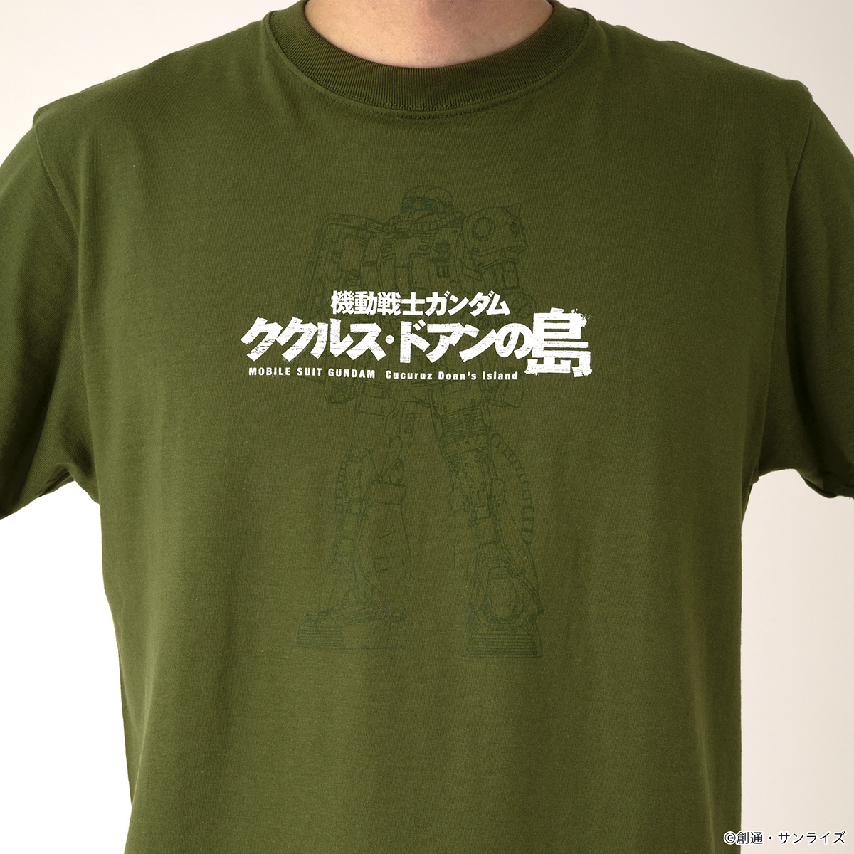 STRICT-G『機動戦士ガンダム ククルス・ドアンの島』Tシャツ タイトルロゴ ドアン専用ザク