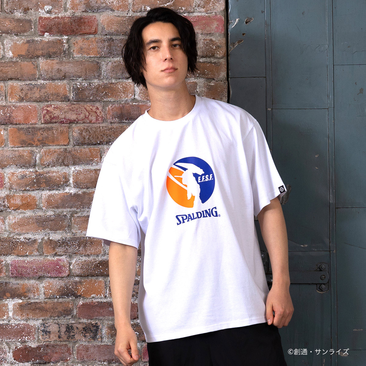 STRICT-G SPALDING『機動戦士ガンダム』Tシャツ ガンダムロゴ