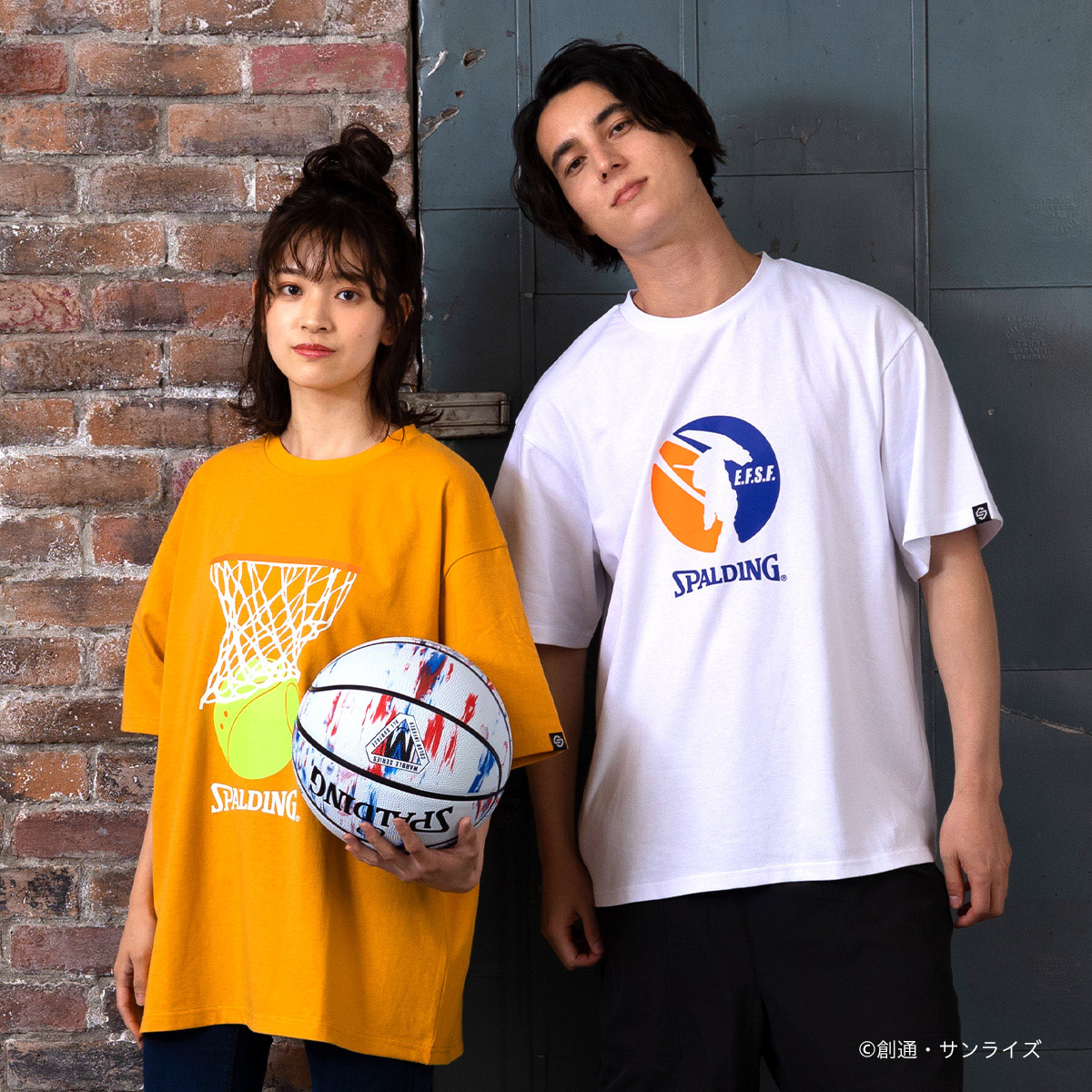 STRICT-G SPALDING『機動戦士ガンダム』Tシャツ ハロ