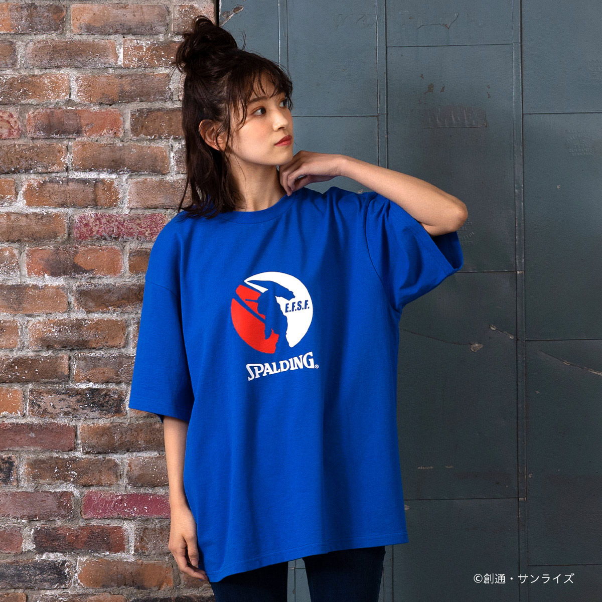 STRICT-G SPALDING『機動戦士ガンダム』Tシャツ ガンダムロゴ