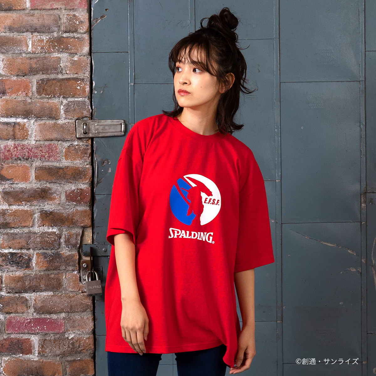 STRICT-G SPALDING『機動戦士ガンダム』Tシャツ ガンダムロゴ