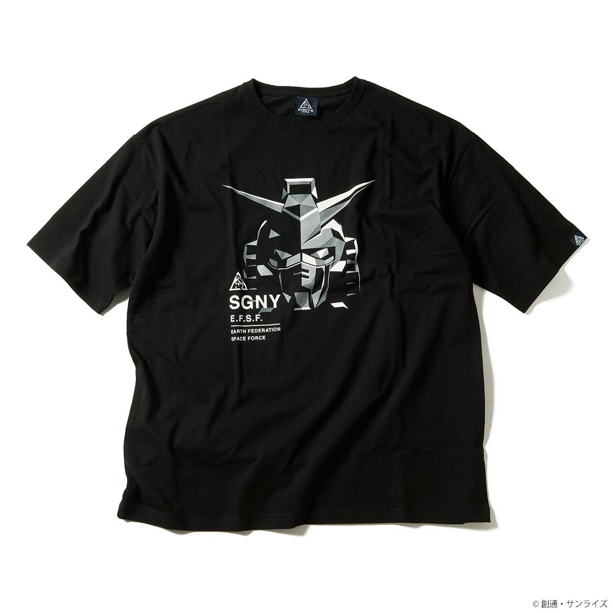 STRICT-G NEW YARK『機動戦士ガンダム』ビッグTシャツ GUNDAM FACE柄