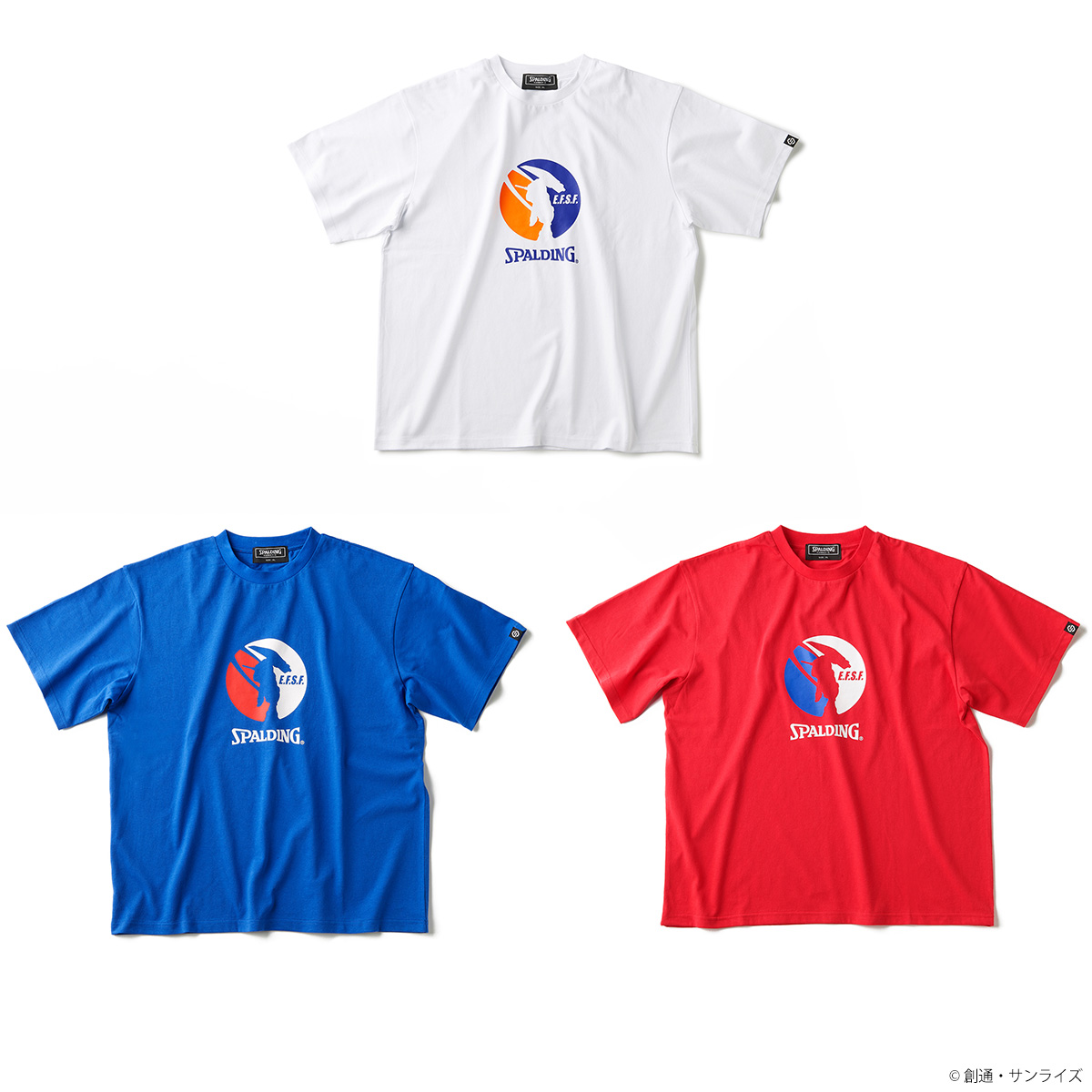 STRICT-G SPALDING『機動戦士ガンダム』Tシャツ ガンダムロゴ