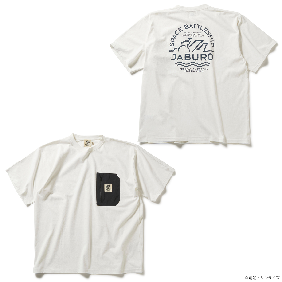 STRICT-G JABURO『機動戦士ガンダム』ポケットTシャツ