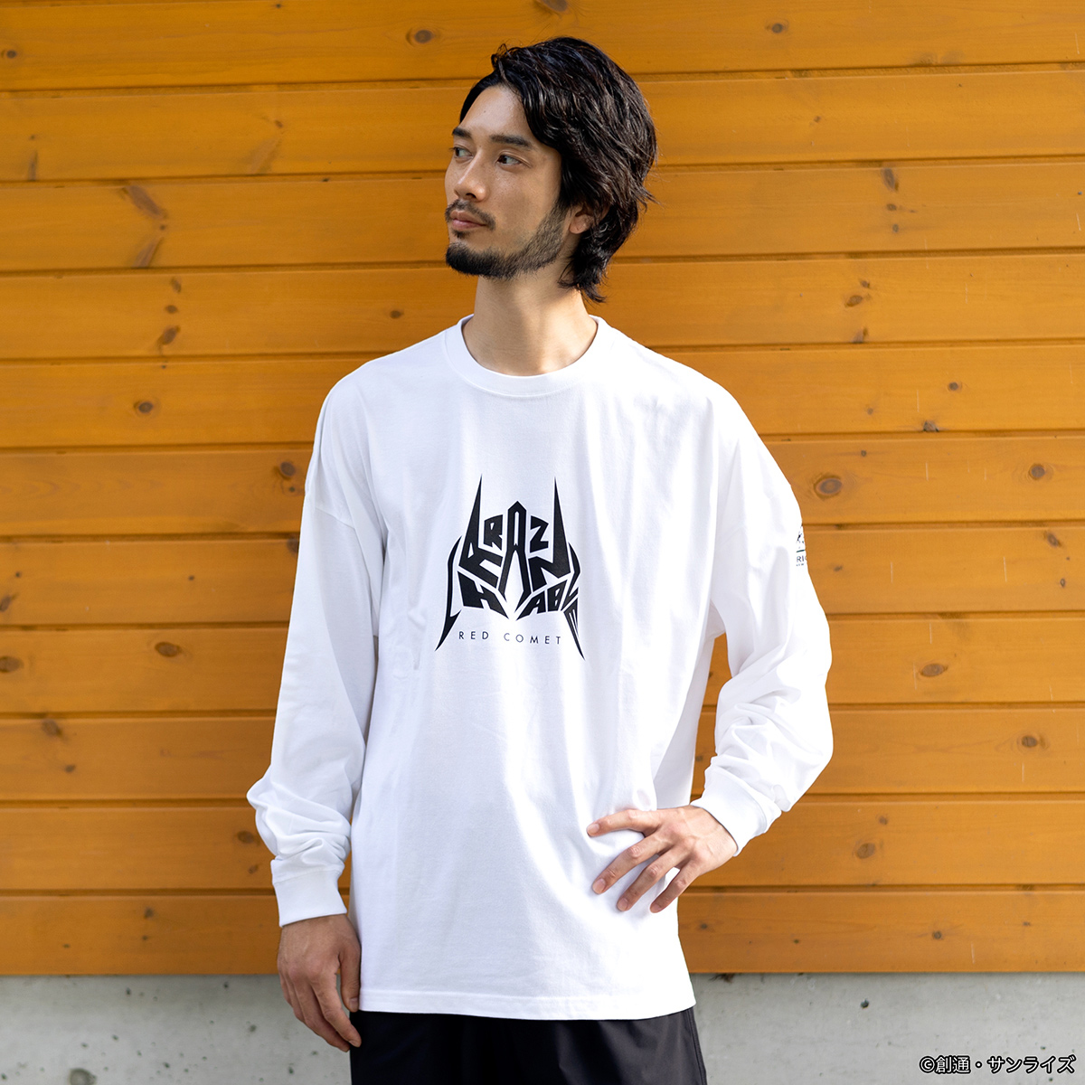 STRICT-G NEW YARK『機動戦士ガンダム』ビッグサイズ長袖Tシャツ REDCOMET