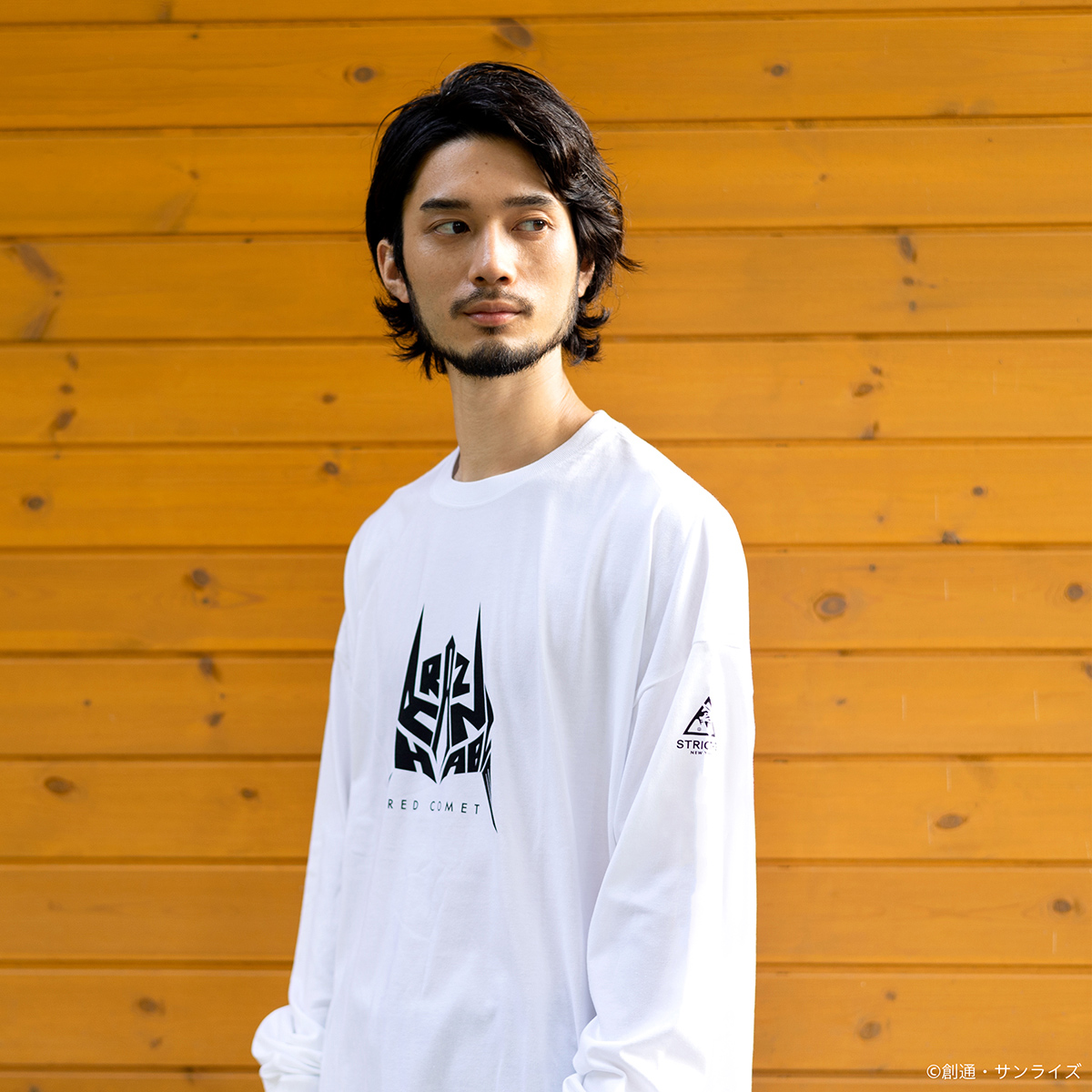 STRICT-G NEW YARK『機動戦士ガンダム』ビッグサイズ長袖Tシャツ REDCOMET