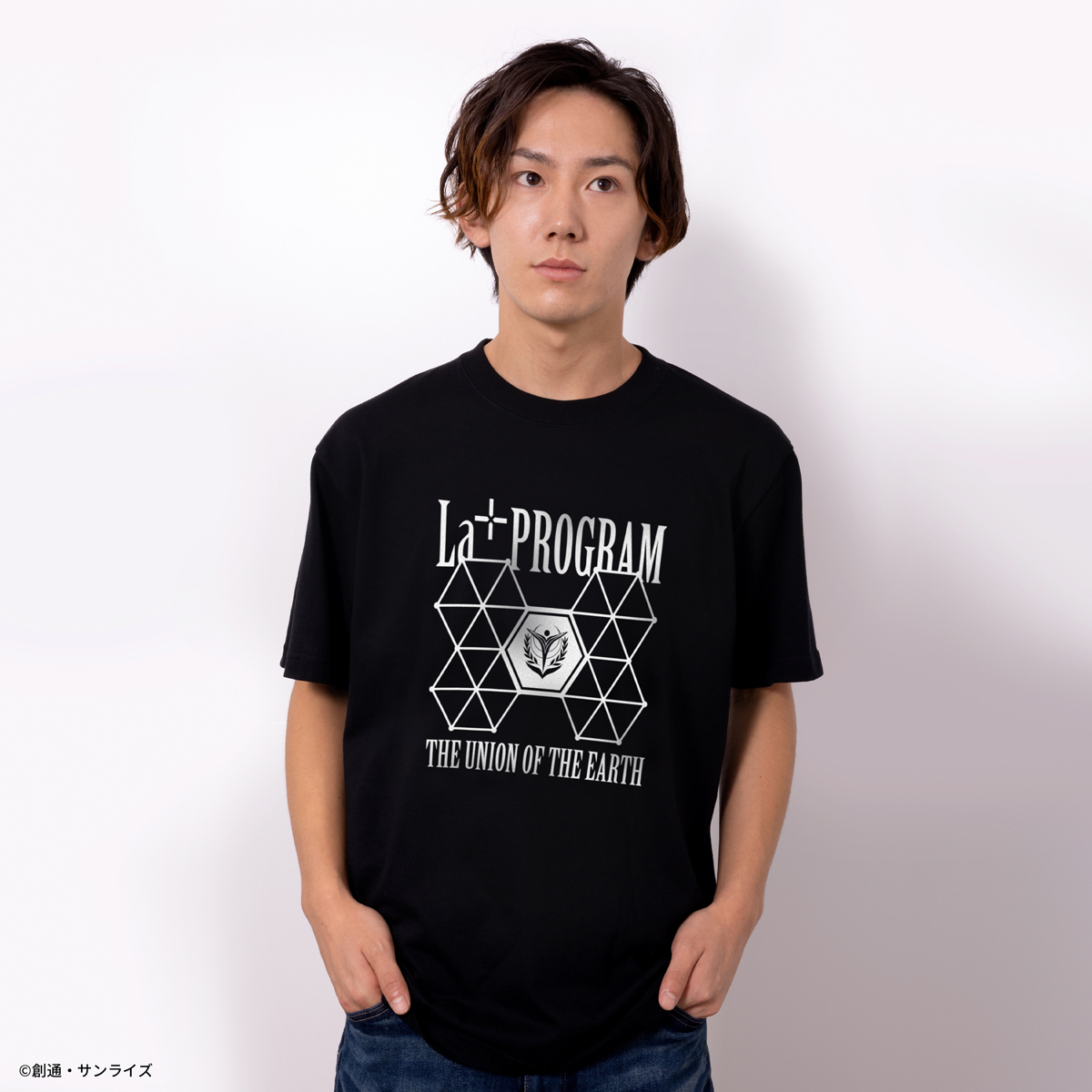 STRICT-G『機動戦士ガンダムUC』Tシャツ La＋PROGRAM柄