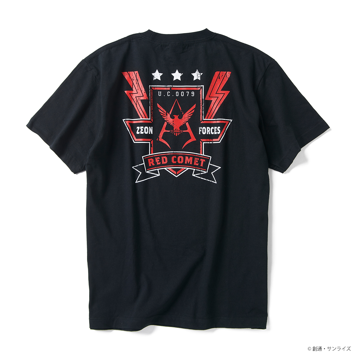 STRICT-G.ARMS『機動戦士ガンダム』ノーズアートTシャツ  RED COMET