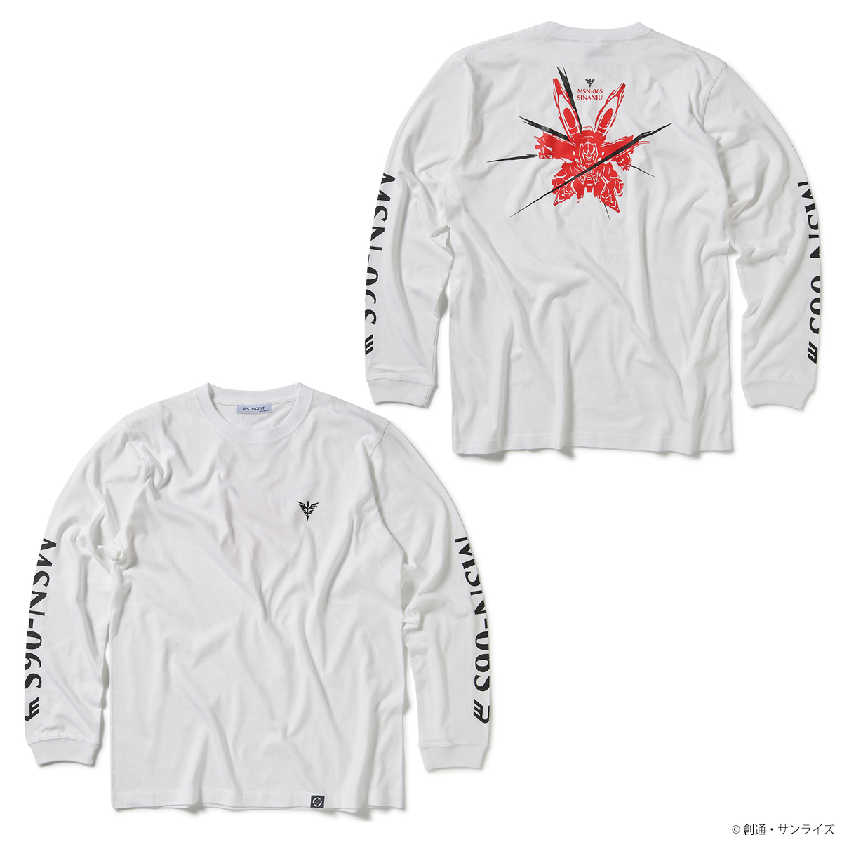 STRICT-G『機動戦士ガンダムUC』長袖Tシャツ シナンジュ