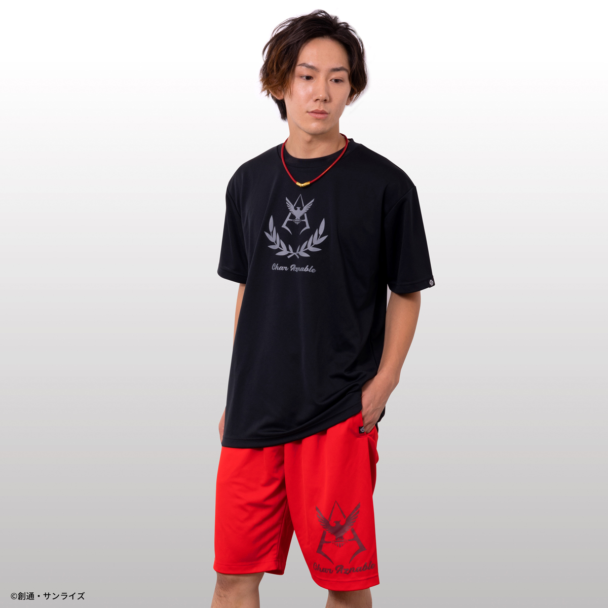 STRICT-G『機動戦士ガンダム』ドライTシャツ RED COMET