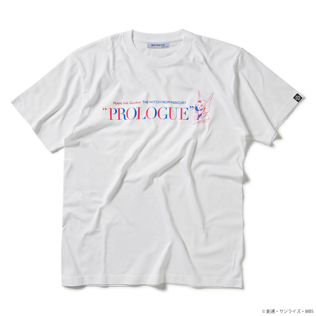STRICT-G『機動戦士ガンダム 水星の魔女』PROLOGUE Tシャツ ロゴ