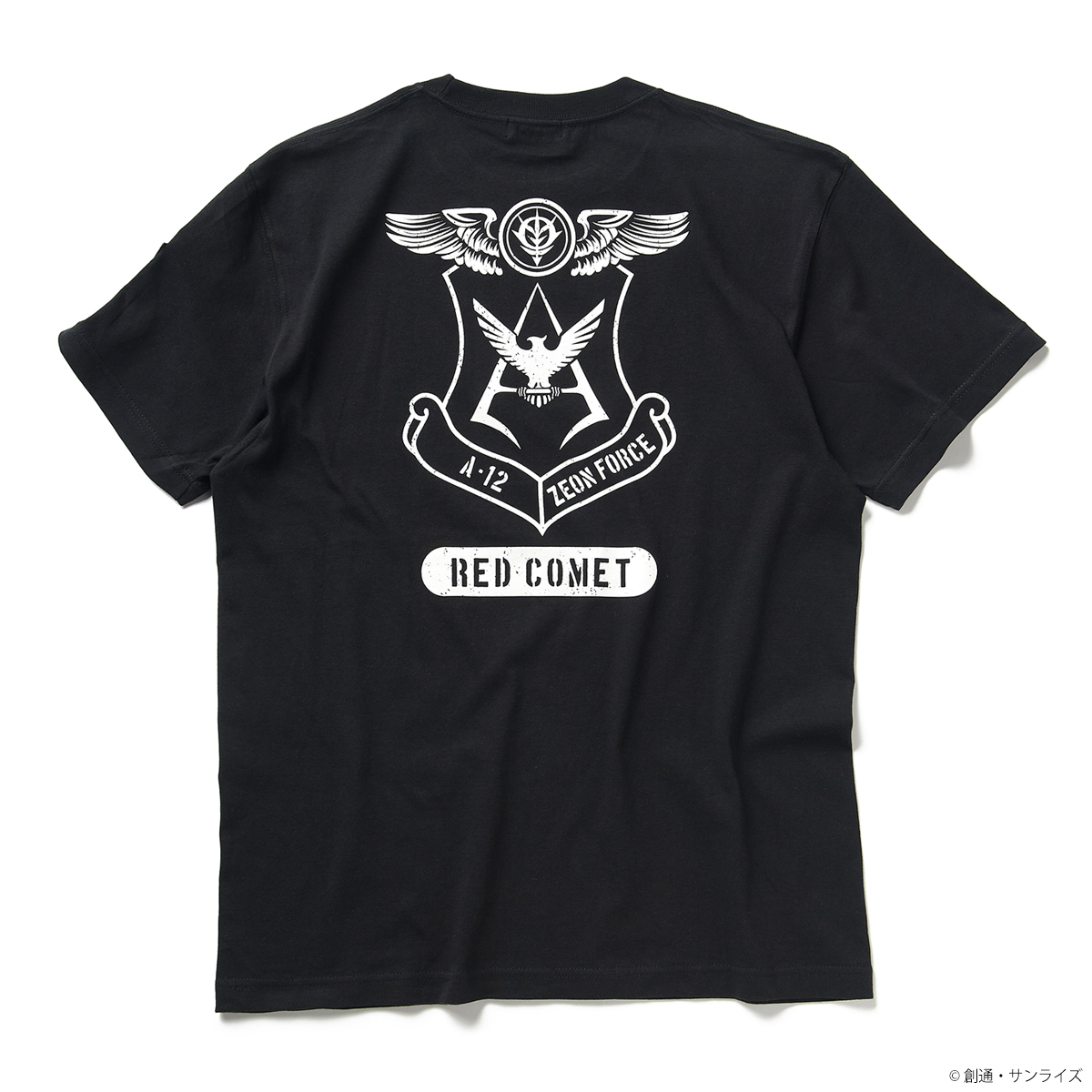 STRICT-G.ARMS『機動戦士ガンダム』ワッペン付きTシャツ RED COMET
