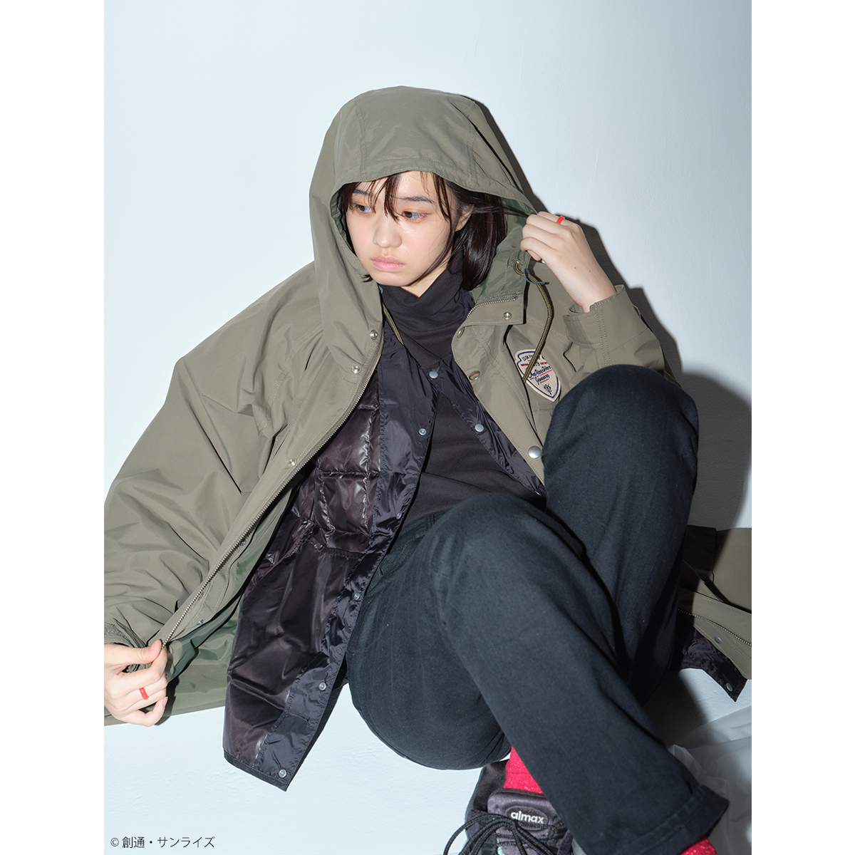 古着　nicoand ダウンジャケット　シェルパーカー　ベージュ　41 中古・古着通販Bear (ベアー) niko and (ニコアンド) アノラック