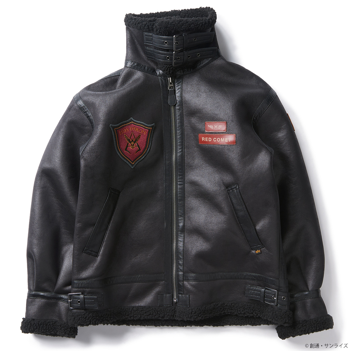 『機動戦士ガンダム』×ALPHA INDUSTRIES 初のボマージャケットが登場 保温性の高い内側全面ボア仕様のB-3、2種類で展開！