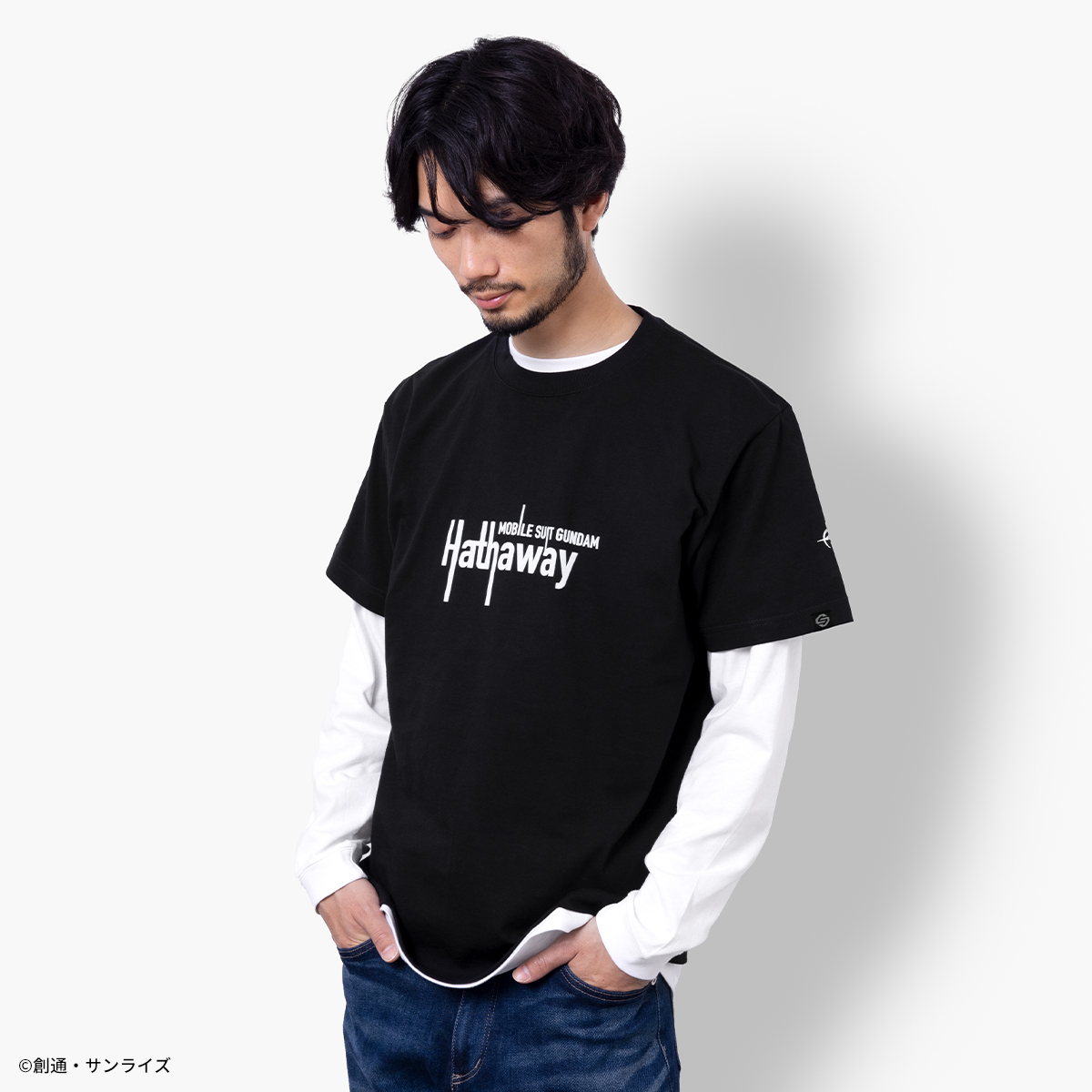 STRICT-G 『機動戦士ガンダム 閃光のハサウェイ』Tシャツ Ξ(クスィー)ガンダム ノイズ