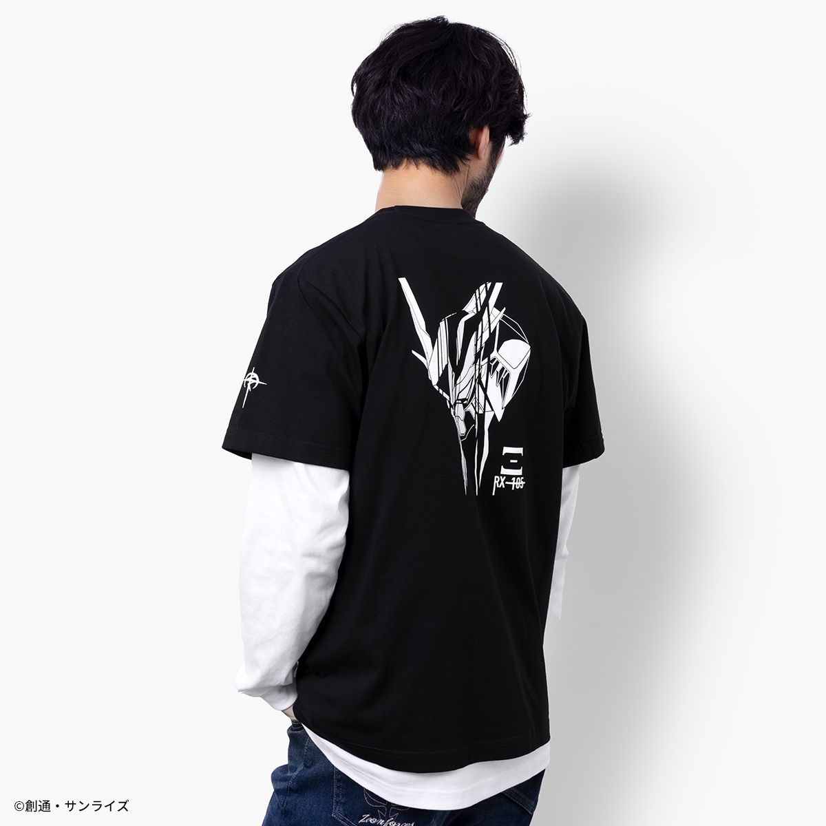 STRICT-G 『機動戦士ガンダム 閃光のハサウェイ』Tシャツ Ξ(クスィー)ガンダム ノイズ