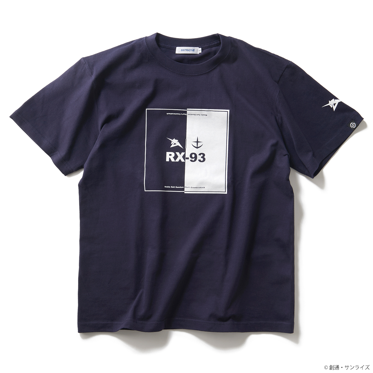 STRICT-G 『機動戦士ガンダム 逆襲のシャア』Tシャツ BOXロゴ RX-93 