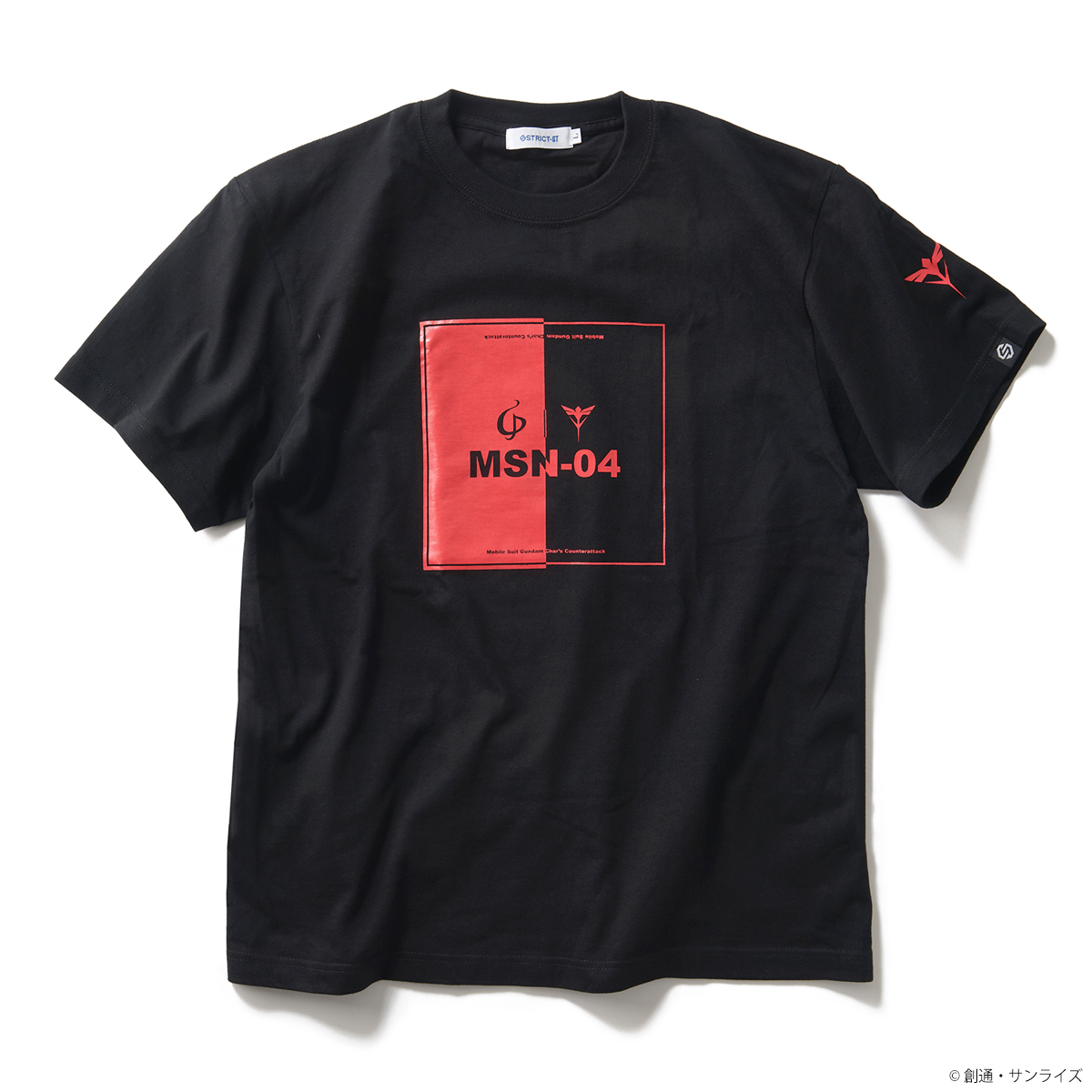 STRICT-G 『機動戦士ガンダム 逆襲のシャア』Tシャツ BOXロゴ MSN-04