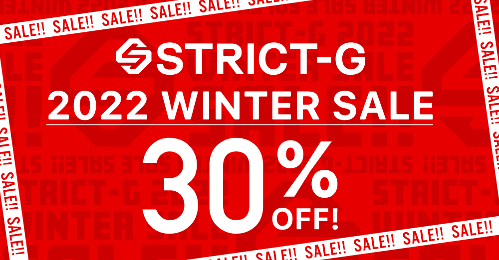 STRICT-G「2022 WINTER SALE」を開催！