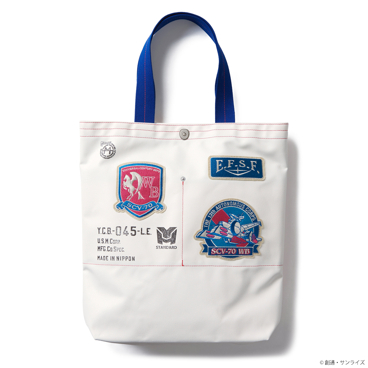 STRICT-G JAPAN 横濱帆布鞄『機動戦士ガンダム』Musette Tote Bag 地球連邦軍モデル