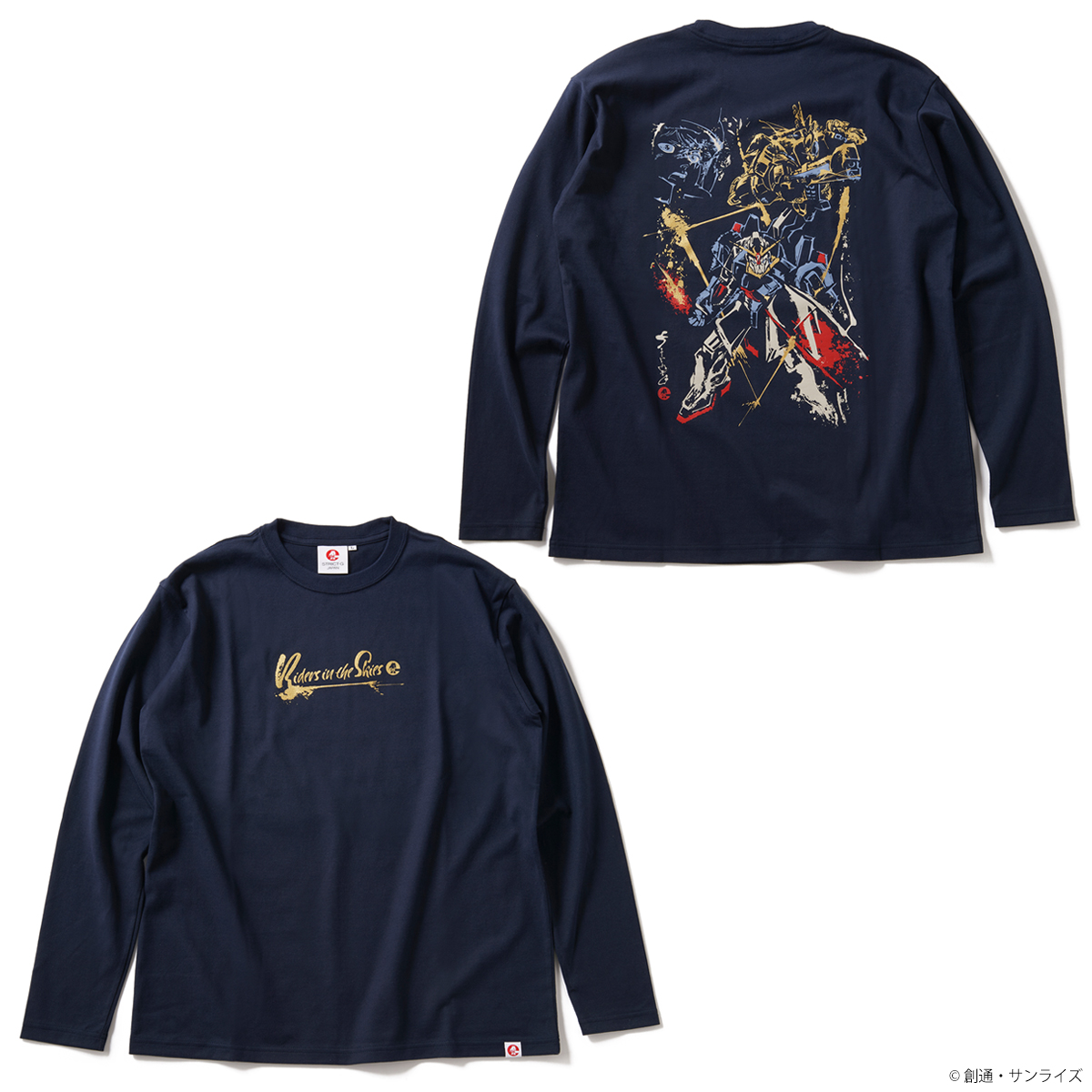 STRICT-G JAPAN『機動戦士Zガンダム』宇宙世絵長袖Tシャツ 第五十話